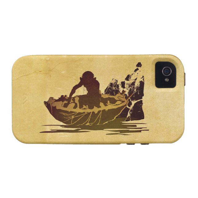 GOLLUM™ in a Raft Case-Mate iPhone Case (Achterkant Horizontaal)