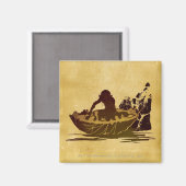 GOLLUM™ in a Raft Magneet (Voorkant / Achterkant)