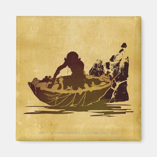 GOLLUM™ in a Raft Magneet (Voorkant)