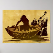 GOLLUM™ in a Raft Poster (Voorkant)