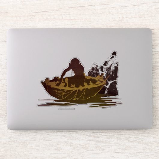 GOLLUM™ in a Raft Sticker (Computer)