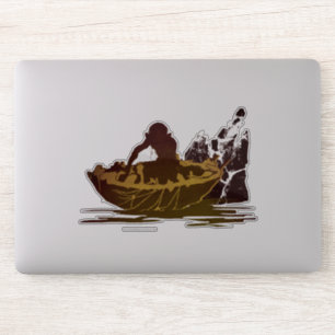 GOLLUM™ in een achterschip Sticker