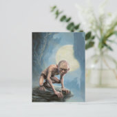 GOLLUM™ met maan Briefkaart (Staand voorkant)