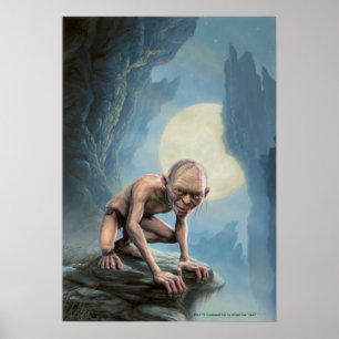 GOLLUM™ met maan Poster