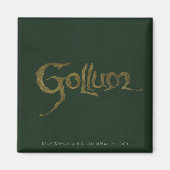 GOLLUM™-naam - gestructureerd Magneet (Voorkant)