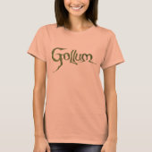 GOLLUM™-naam - gestructureerd T-shirt (Voorkant)