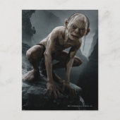 GOLLUM™ op een steen Briefkaart (Voorkant)
