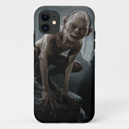 GOLLUM™ op een steen Case-Mate iPhone Case (Achterkant)