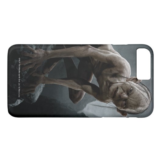 GOLLUM™ op een steen Case-Mate iPhone Case (Achterkant (Horizontaal))