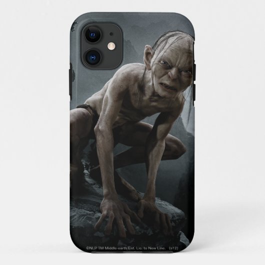 GOLLUM™ op een steen Case-Mate iPhone Case (Achterkant)