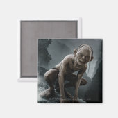 GOLLUM™ op een steen Magneet (Voorkant / Achterkant)