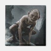 GOLLUM™ op een steen Magneet (Voorkant)