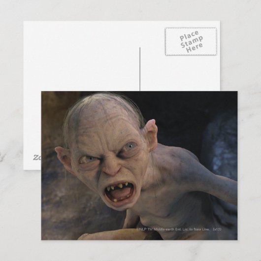 GOLLUM™ sluit af Briefkaart (Voorkant / Achterkant)
