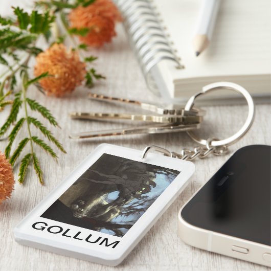GOLLUM(TM) Acrylhoudende Sleutelhanger (Voorkant Rechts)