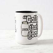 Golly dat is goed tweekleurige koffiemok (Voorkant rechts)