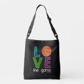 Golly Girls: Basketball - hou van het spel Crossbody Tas (Achterkant)
