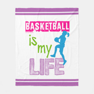 Golly Girls - Basketball is mijn leven Fleece Deken
