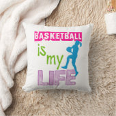 Golly Girls - Basketball is mijn leven Kussen (Deken)