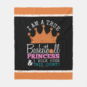 Golly Girls: Basketball Princess Rule Dit hof Fleece Deken