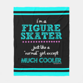 Golly Girls - Ik ben een Cijfer Skater Fleece Deken