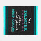 Golly Girls - Ik ben een danser Fleece Deken (Voorkant (Horizontaal))