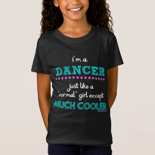 Golly Girls - Ik ben een danser T-shirt (Voorkant)