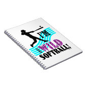 Golly Girls: Ik ben WILD over Softball Notitieboek (Rechterzijde)