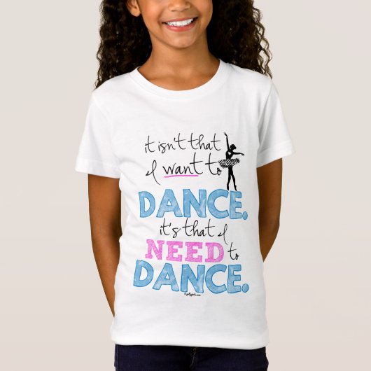 Golly Girls: Ik moet dansen T-shirt (Voorkant)