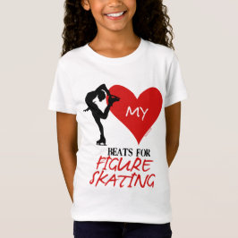 Golly Girls - Mijn hart slaat voor Figuur Skating T-shirt