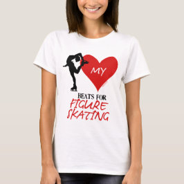 Golly Girls - Mijn hart slaat voor Figuur Skating T-shirt