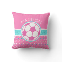 Golly Girls: Roze en Blauwgroen Voetbal, monogramm