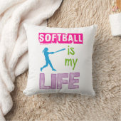 Golly Girls - Softball is mijn leven Kussen (Deken)