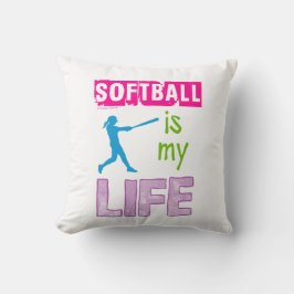 Golly Girls - Softball is mijn leven Kussen