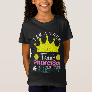 Golly Girls: Tennis Princess Rule voor dit hof T-shirt