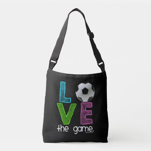 Golly Girls: Voetbal - houd van het spel Crossbody Tas (Voorkant)