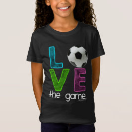 Golly Girls: Voetbal - houd van het spel T-shirt