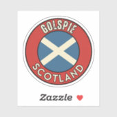Golspie, Scotland Sticker (Vel)