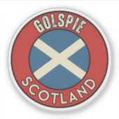 Golspie, Scotland Sticker (Voorkant)
