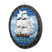 Golve Rider Sailing Decor Dartbord (Voorkant Rechts)