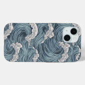 golven 2 Case-Mate iPhone case (Achterkant (horizontaal))