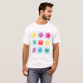 golven aan de kust t-shirt (Voorkant volledig)
