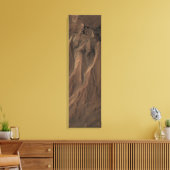 Golven aan de rand van de Hale-krater, Mars Canvas Afdruk (Insitu (Woonkamer))
