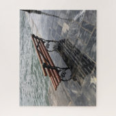 Golven aan land legpuzzel (Verticaal)