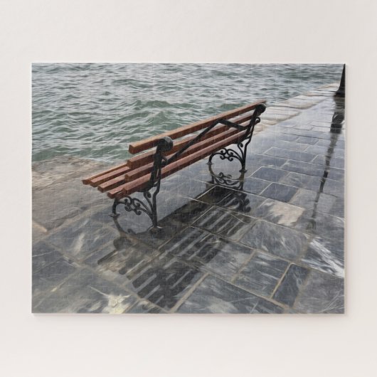 Golven aan land legpuzzel (Horizontaal)