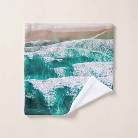 Golven Bad Handdoek (Wasdoekje)