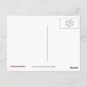 Golven breken onder de pier van Myrtle Beach Briefkaart (Achterkant)