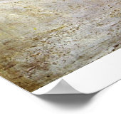 Golven breken tegen de wind door Joseph Turner Poster (Hoek)