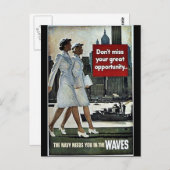 Golven Briefkaart (Voorkant / Achterkant)