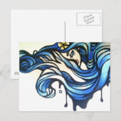 Golven Briefkaart (Voorkant / Achterkant)