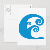 Golven Briefkaart (Voorkant / Achterkant)